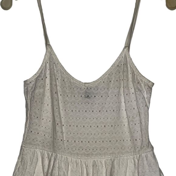 Divided White Shorts Romper - Picture 2 of 6
